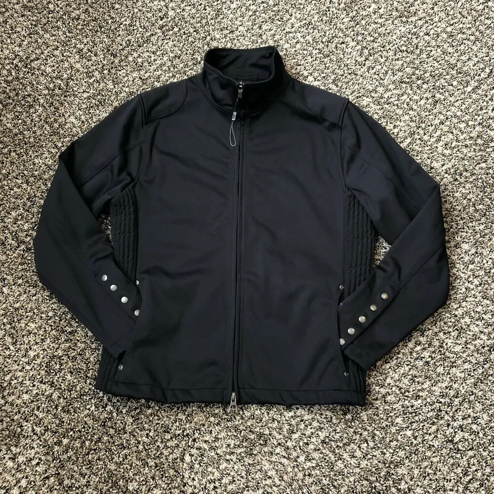 OGIO Jacket Small Full Zip Pockets Stand Up Collar Black Pockets - Picture 6 of 12